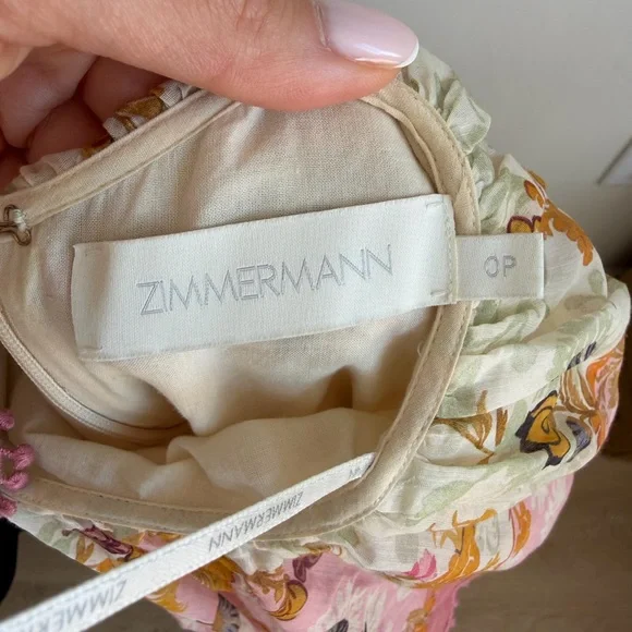 Zimmermann Laurel Frill Midi dress - Picture 5 of 6